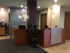 Renovated Reception Areas at OfficeKey