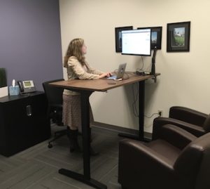 Office Renovations -Standing Desks 